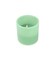 Northlight 6" Sage Green Battery Operated Flameless LED 3-Wick Flickering Wax Pillar Candle